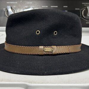 Stetson Black Wool Hat